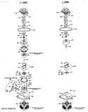 1 - SPEED Diagram and Parts List for WWC8000RAL  General Electric Washer