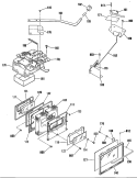 Part Location Diagram of WB57K5141 GE OV Door INTERMED GLASS