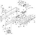 Section Diagram and Parts List for JB575GS4BK  General Electric Range