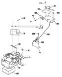 Section Diagram and Parts List for JB579GR5WH  General Electric Range