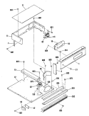 Part Location Diagram of WB36K5133 GE CONTROL PANEL