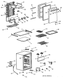 Part Location Diagram of WR17X3369 GE USE GEH WR71X2417