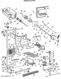 Part Location Diagram of WR17X2950 GE TRIM HANDLE BASKET