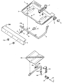 Section Diagram and Parts List for JGSS05GER3  General Electric Range