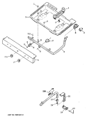 Section Diagram and Parts List for JGBS02EN5  General Electric Range