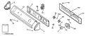 Section Diagram and Parts List for DDG7289RBLAA  General Electric Dryer