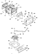 Part Location Diagram of WB55K5036 GE OVEN DOOR PLUG