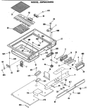 Part Location Diagram of WB23K5033 GE SWITCH MOUNTING TRAY