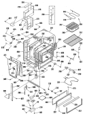 Part Location Diagram of WB63K5170 GE MAIN BACK