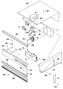 Part Location Diagram of WB18K5442 GE MAIN WIRE HARNESS