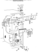 FRESH FOOD SECTION Diagram and Parts List for TFG27PFSAAA  General Electric Refrigerator