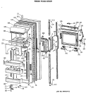Part Location Diagram of WR38X1819 GE TRIM BRIGHT UTILITY