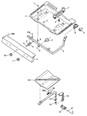 Section Diagram and Parts List for JGBS12GER4  General Electric Range