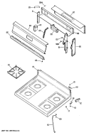 Part Location Diagram of SR4219 GE UC/INSTALLAT
