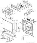 Part Location Diagram of 31-3527 GE DW INSTALL I