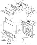 Part Location Diagram of WD34X0956 GE USE GEH WD34X956