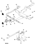 Section Diagram and Parts List for JGAS02PN9  General Electric Range