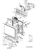 Part Location Diagram of 31-3522 GE INSTALL INST