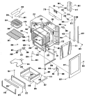 Part Location Diagram of WB34K5059 GE WIRE SHIELD-UPPER