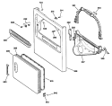 Section Diagram and Parts List for DDE7900SAL  General Electric Dryer