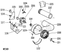 Section Diagram and Parts List for DDP1370SAM  General Electric Dryer