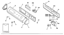 Section Diagram and Parts List for WWA8695SBLAA  General Electric Washer