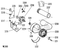Section Diagram and Parts List for DDP1370SBM  General Electric Dryer