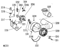 Part Location Diagram of WE13M0022R GE BRACKET MOTOR