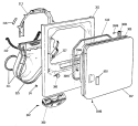 Section Diagram and Parts List for DDC4400SGM  General Electric Dryer