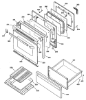 Part Location Diagram of WB02X8319 GE USE GEH WB2X8319