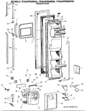 Part Location Diagram of WR17X3213 GE NAMEPLATE RECESS Assembly BK
