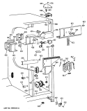 Section Diagram and Parts List for TFG24ZESMWH  General Electric Refrigerator