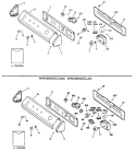 Section Diagram and Parts List for WWA8990SCLAA  General Electric Washer