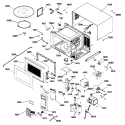 Part Location Diagram of WB56X2160 GE OUTER CASE
