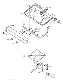 Section Diagram and Parts List for JGBC15GER5  General Electric Range