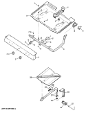 Section Diagram and Parts List for JGSS05GER5  General Electric Range