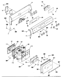 Part Location Diagram of WB18K5350 GE LOCK SWITCH WIRE HARN