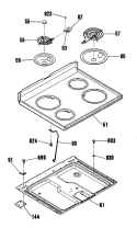 Part Location Diagram of WB64K5063 GE UNKNOWN