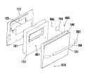 Section Diagram and Parts List for JGRS14GET1BB  General Electric Range