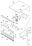 Section Diagram and Parts List for ZEK736GP5BG  General Electric Wall Oven