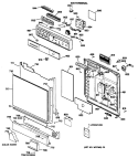 Part Location Diagram of 31-4112 GE TECH SHEET
