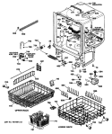 Part Location Diagram of WD28X0330 GE USE GEH WD28X330