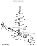 Part Location Diagram of WD22X0153 GE USE GEH WD22X153