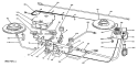 Section Diagram and Parts List for JGP640ES2BG  General Electric Cooktop