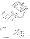 Part Location Diagram of WB28K0067 GE USE GEH WB28K67