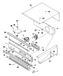 Part Location Diagram of WB03K5256 GE USE GEH WB3K5256