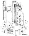 Part Location Diagram of WR17X3787 GE NAMEPLATE RECESS Assembly