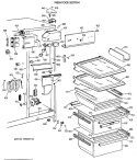 Part Location Diagram of WR13X0721 GE USE GEH WR13X721