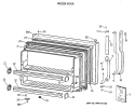 Part Location Diagram of 49-6803 GE TMNF 18 19 2
