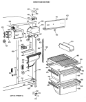 Part Location Diagram of WR23X0451 GE USE GEH WR23X451